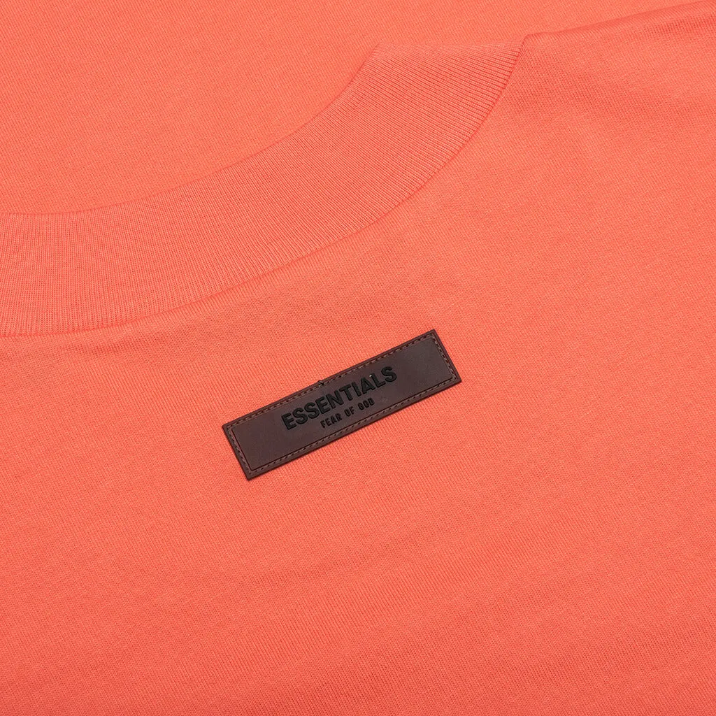 Fear Of God Essentials S/S Tee - Coral