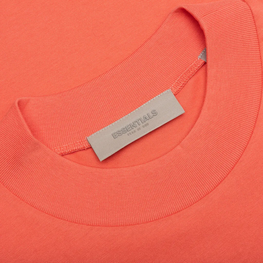 Fear Of God Essentials S/S Tee - Coral