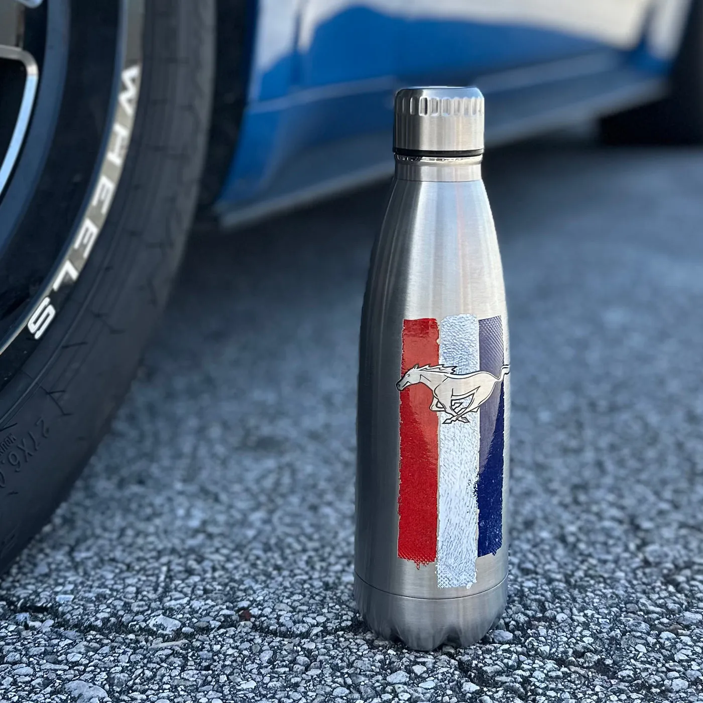 Ford Mustang Tribar Stainless Steel Bottle