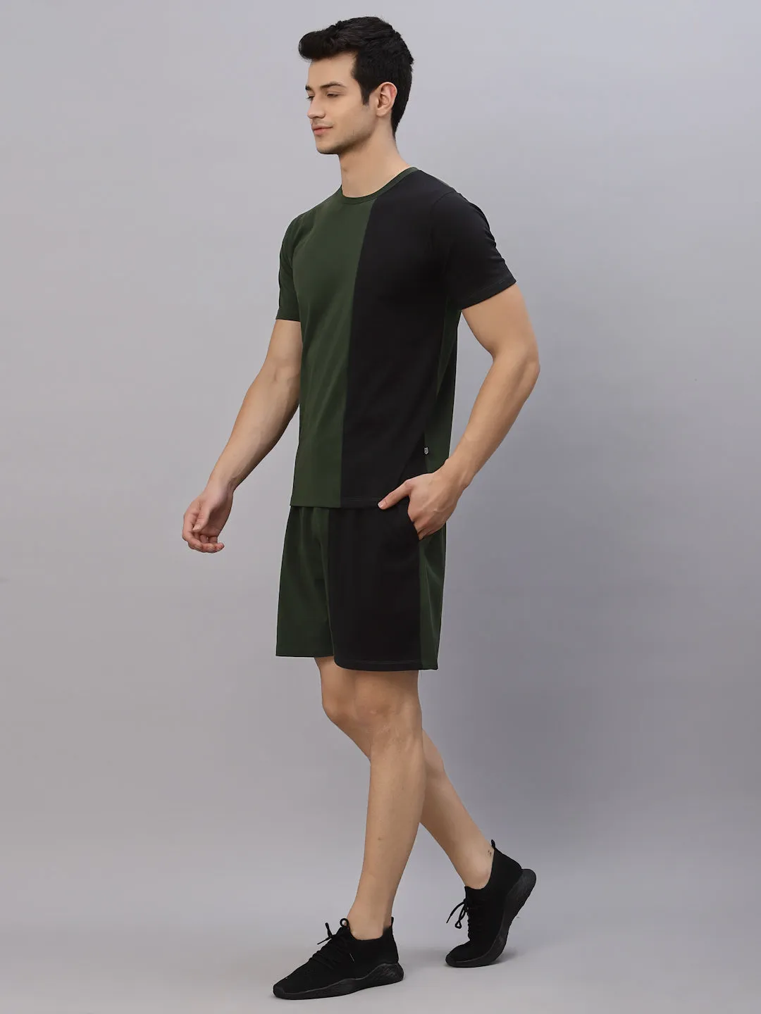 Green & Black Co-Ord