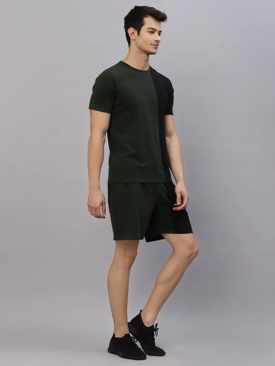 Green & Black Co-Ord