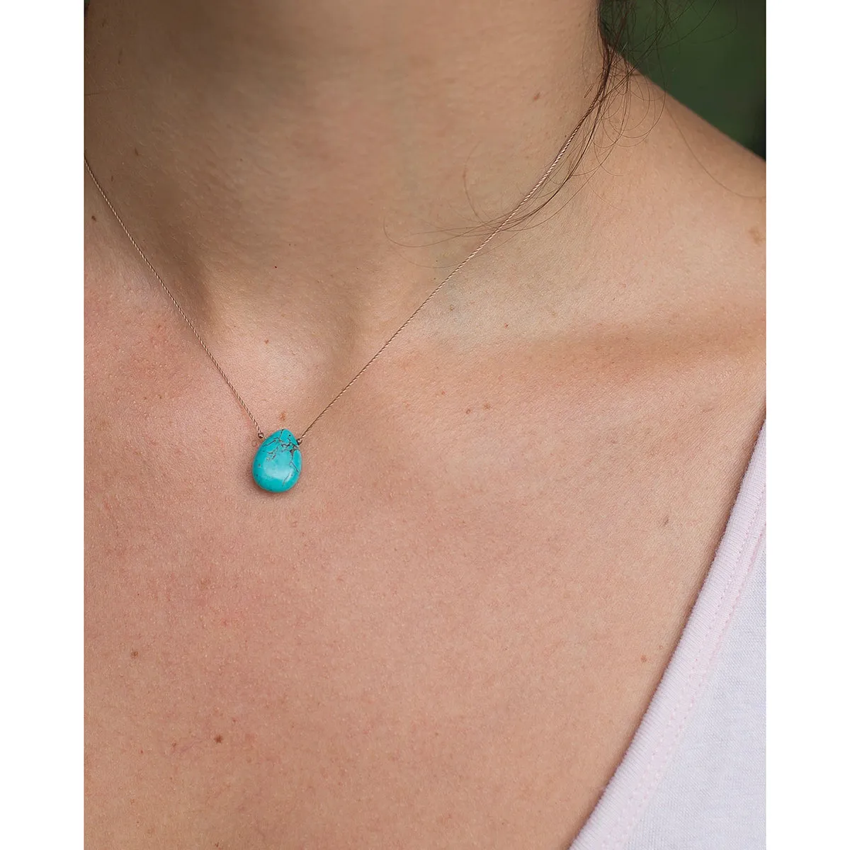 Howlite Patience Necklace