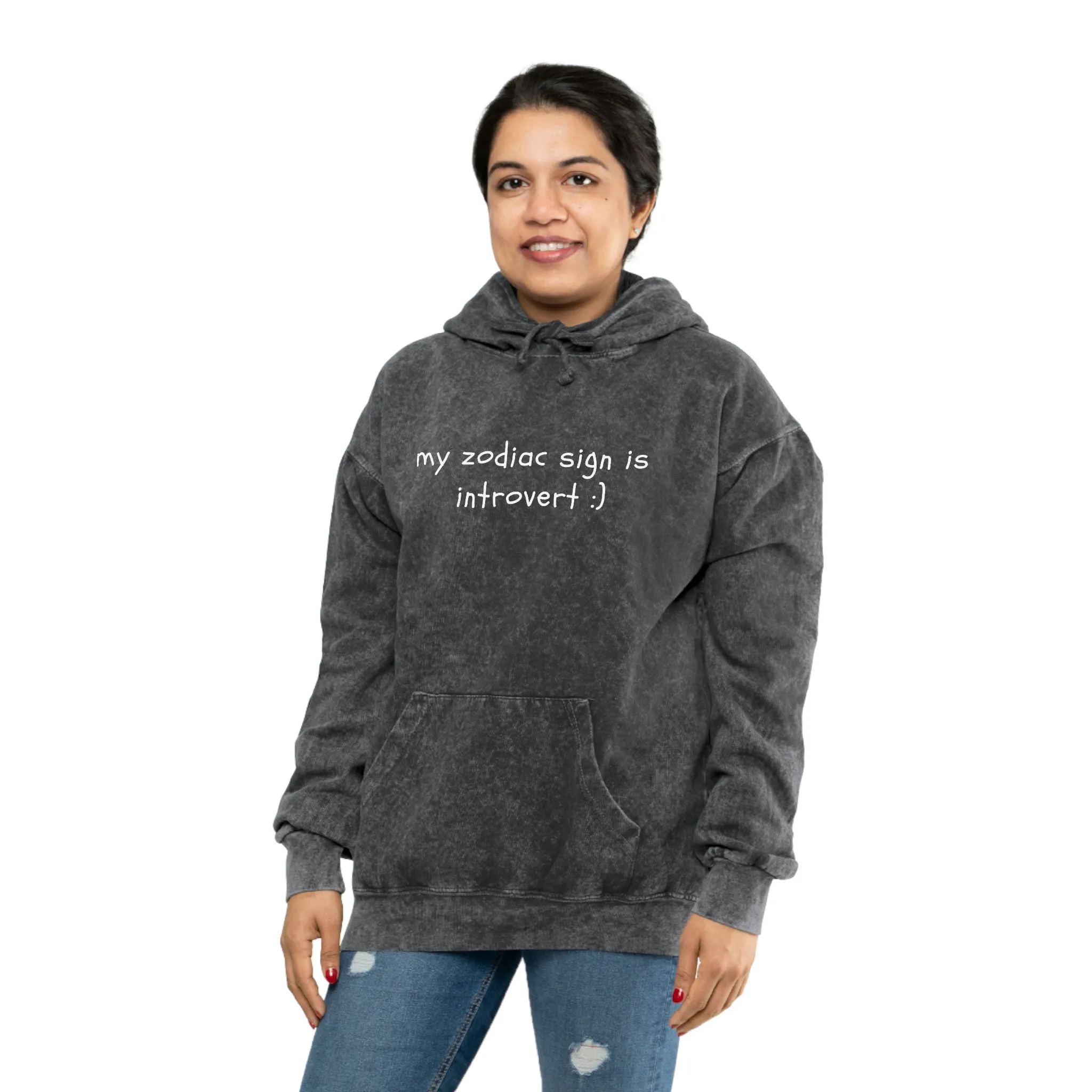 Introvert Mineral Wash Hoodie