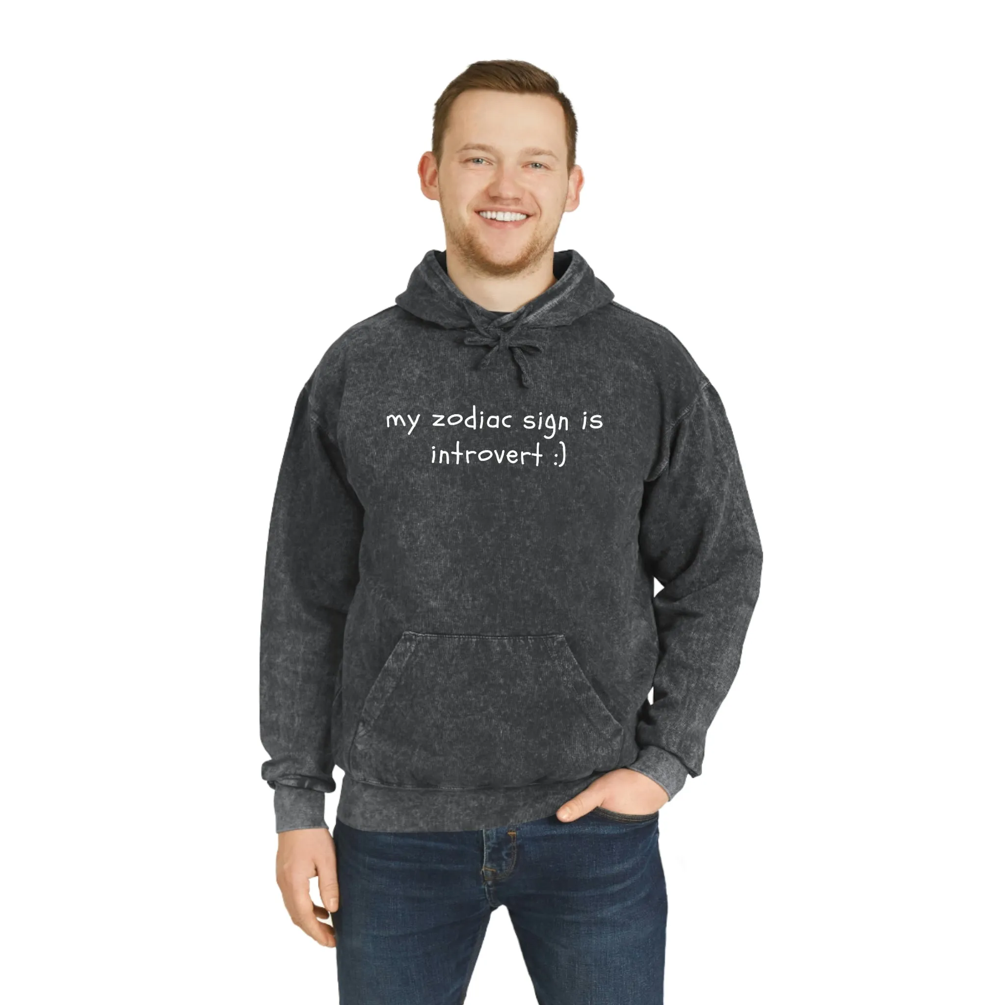 Introvert Mineral Wash Hoodie