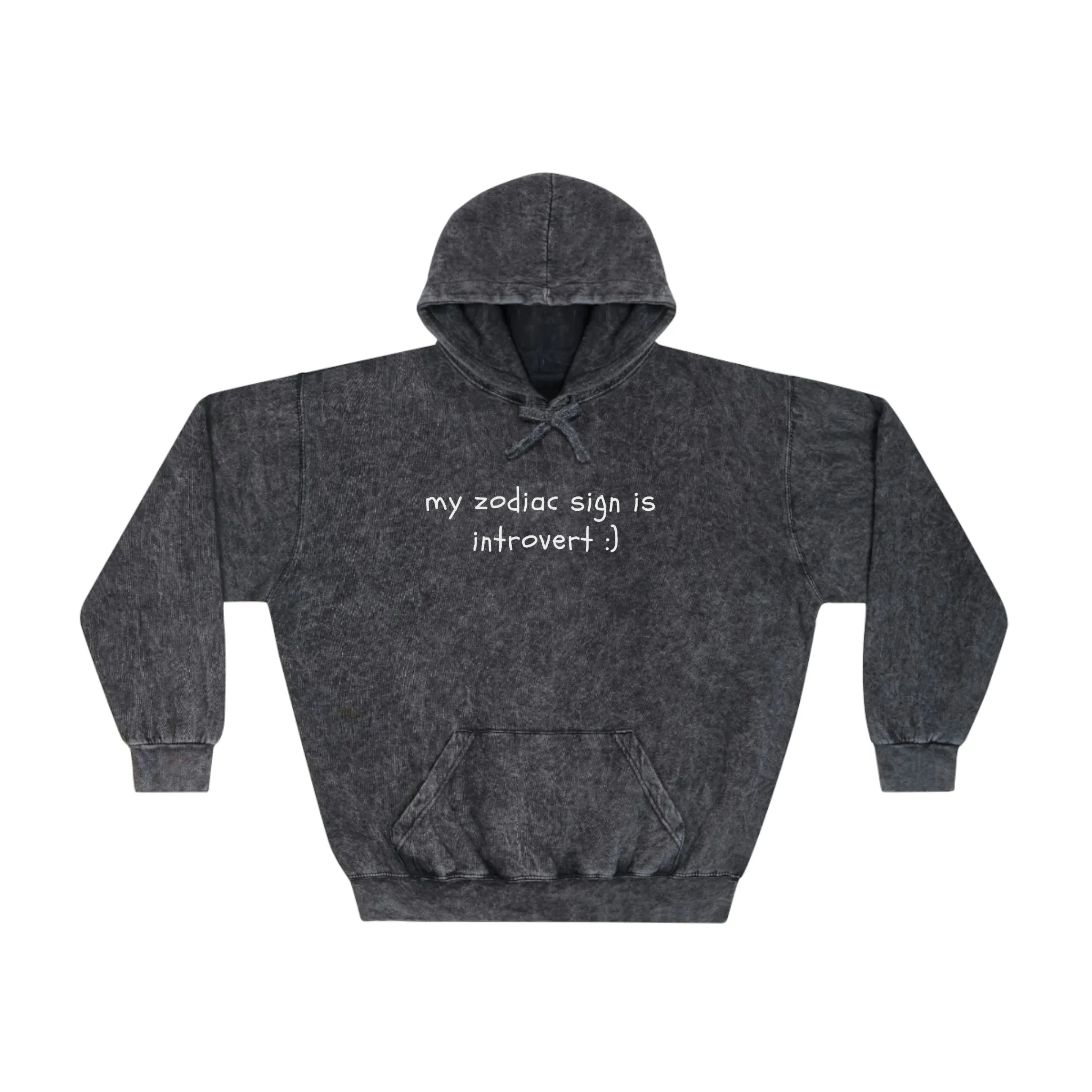 Introvert Mineral Wash Hoodie