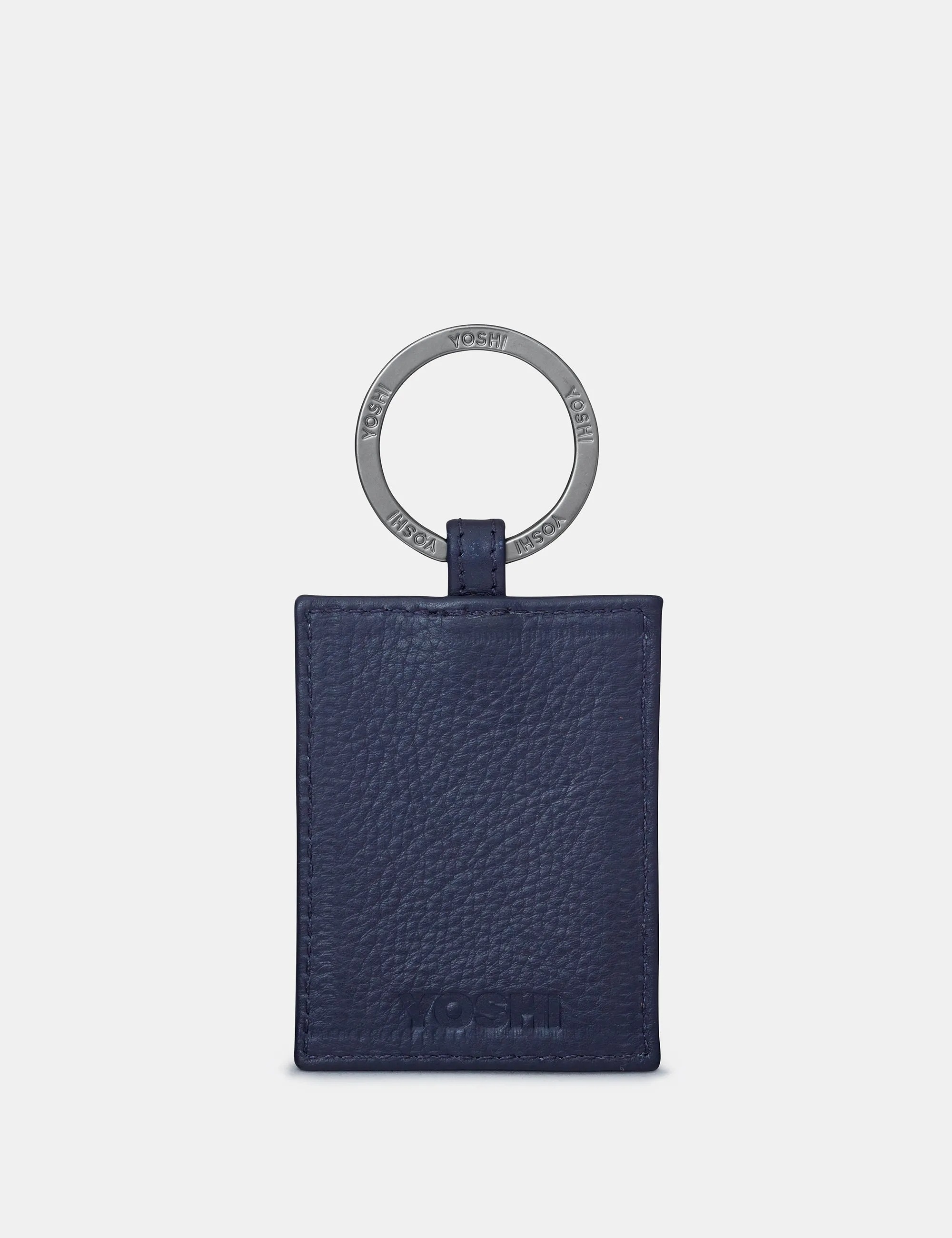 Jane Austen Bookworm Navy Leather Keyring