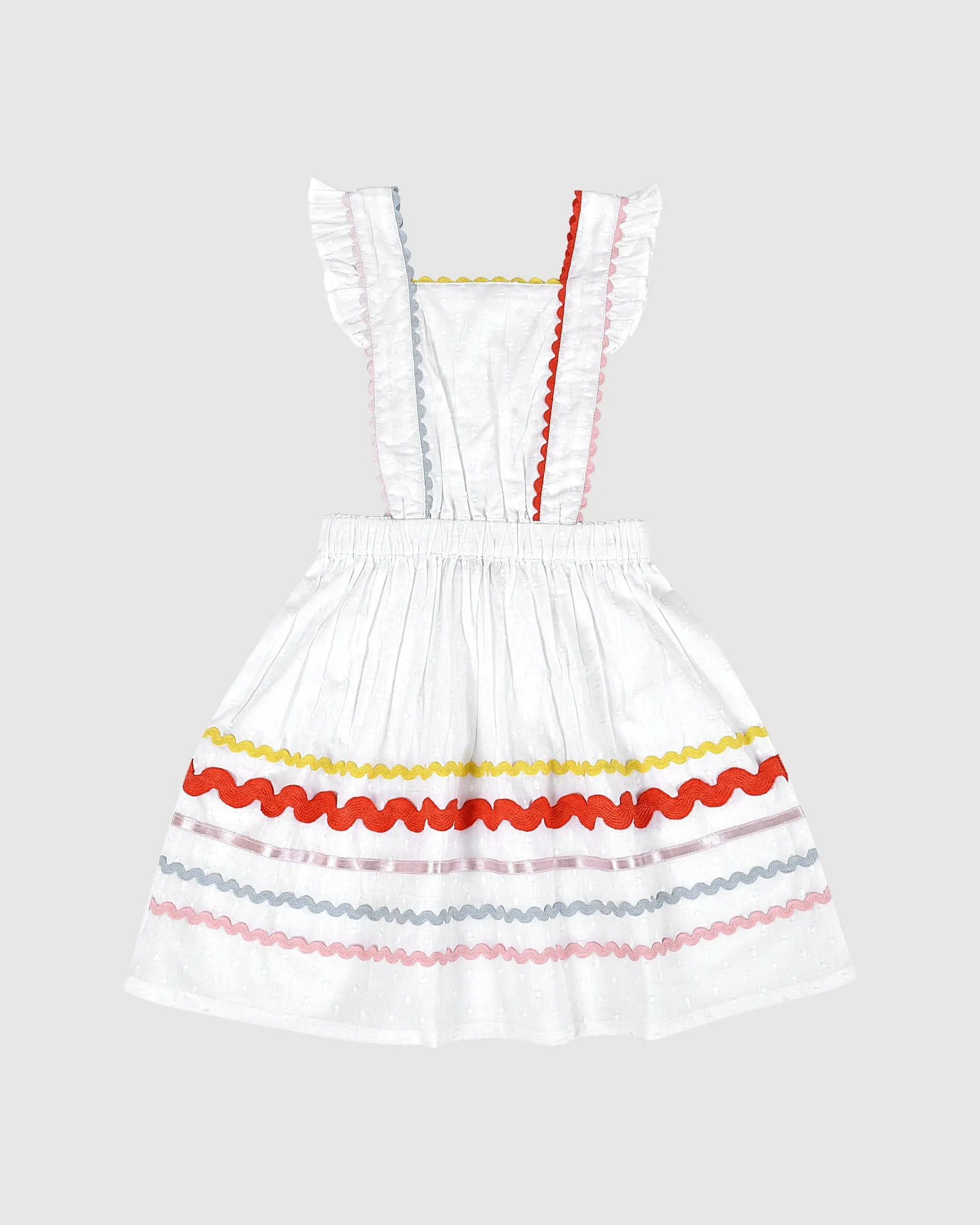 Jolie Dress - White Ric Rac