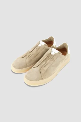 Kiton Sand/Milk Suede Sneakers