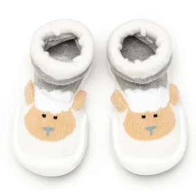 Komuello Baby Shoes - Little Lamb - Heather Grey