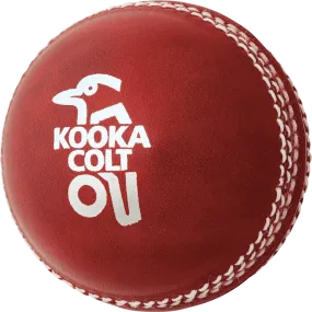 Kookaburra 142g Colt 2Pc Red Cricket Ball