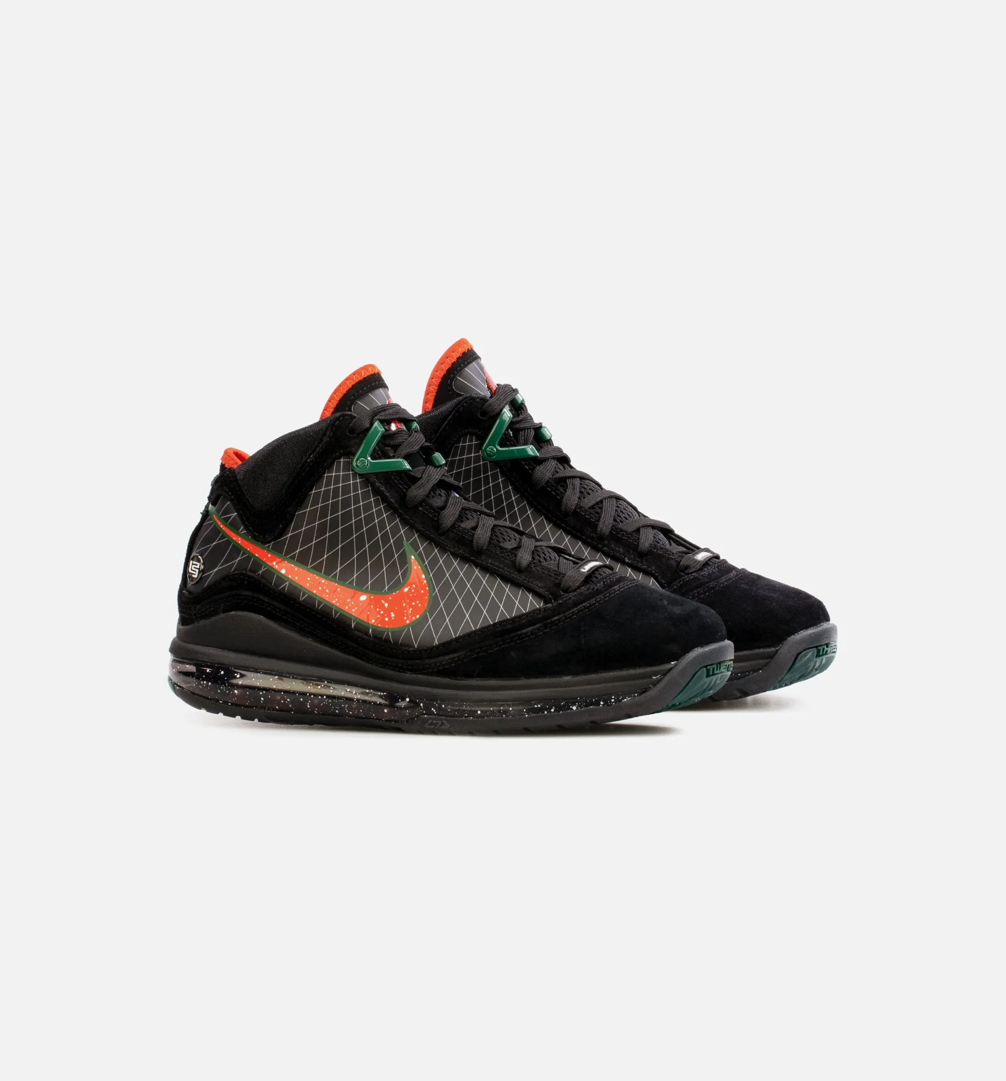 Lebron 7 Florida A&M Mens Basketball Shoe - Black/Orange