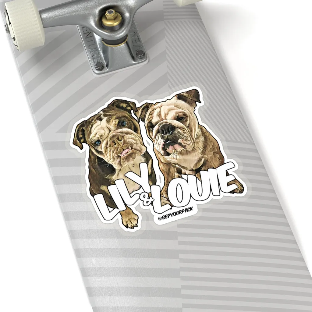 Lily & Louie Stickers