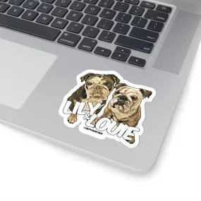 Lily & Louie Stickers