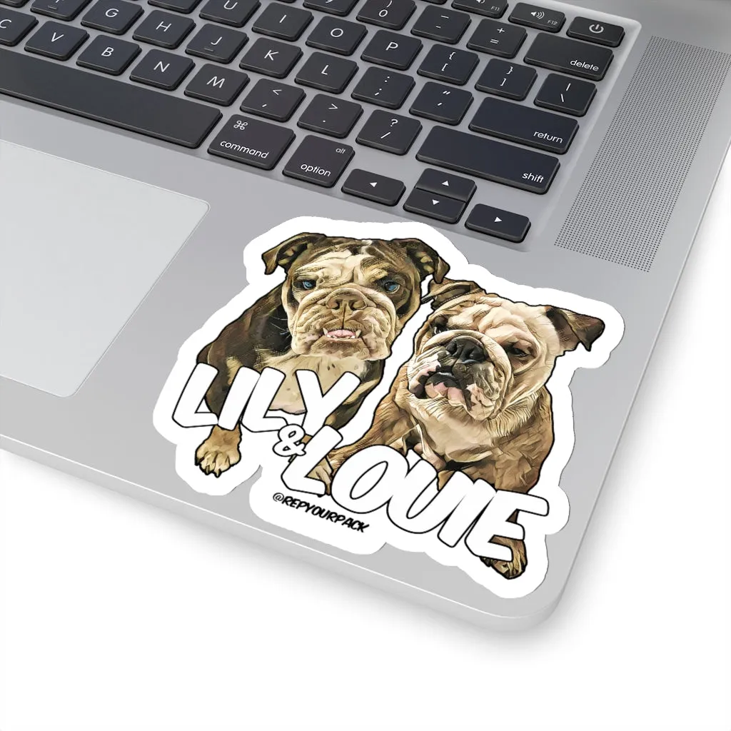 Lily & Louie Stickers