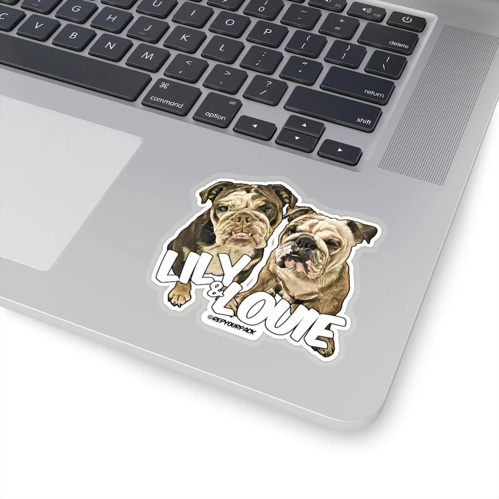 Lily & Louie Stickers