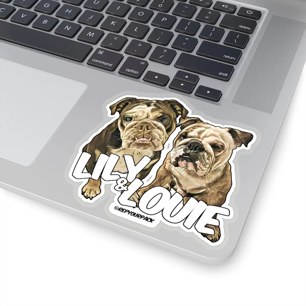 Lily & Louie Stickers