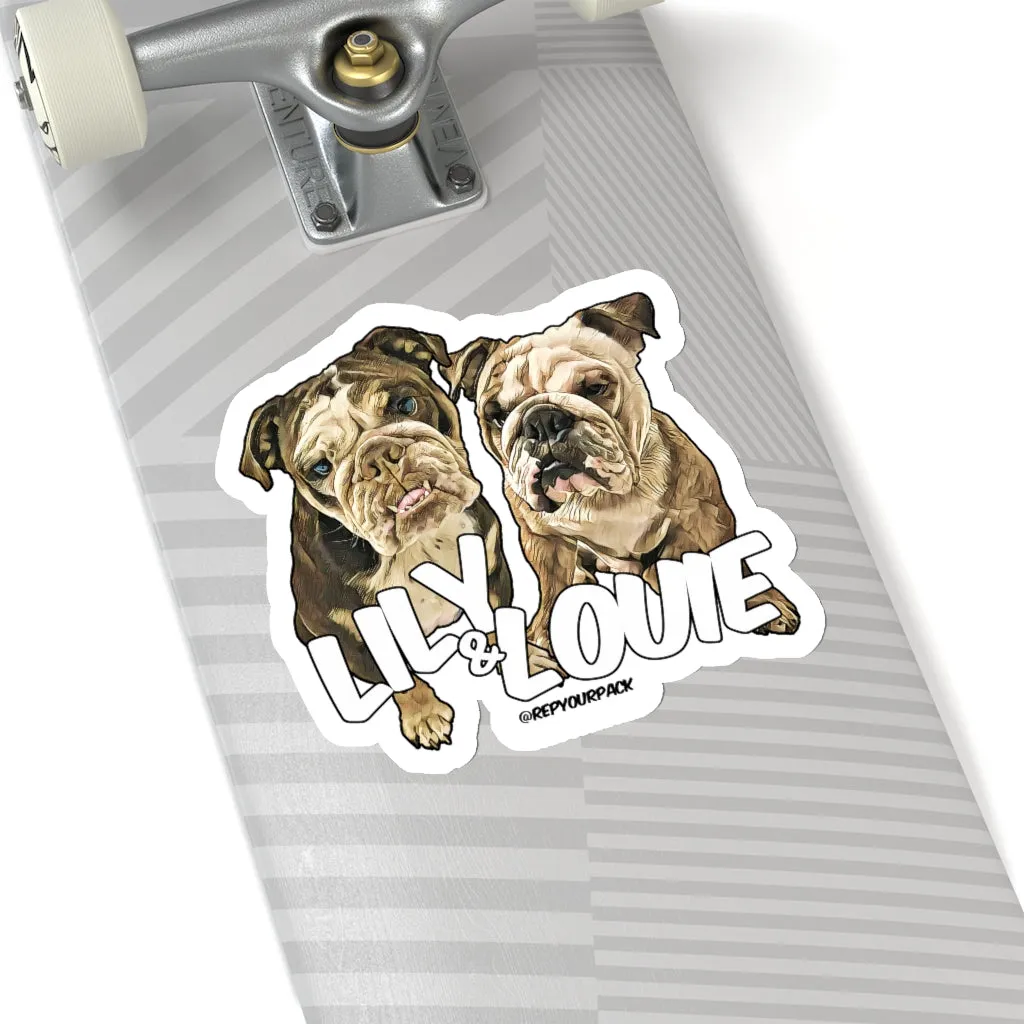 Lily & Louie Stickers