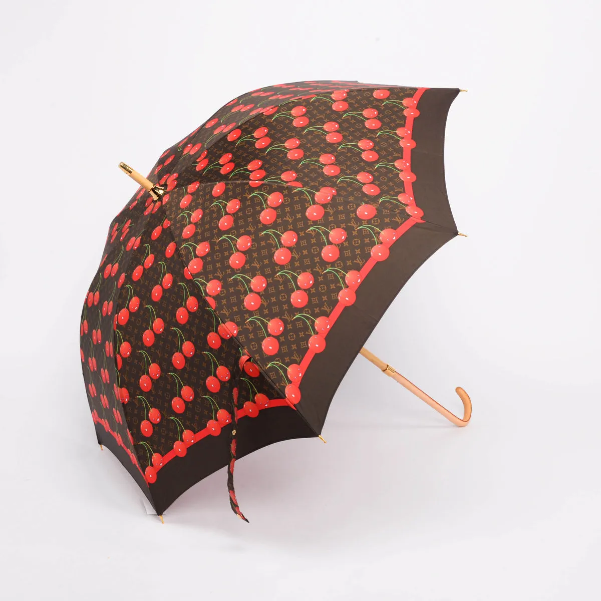 Louis Vuitton Monogram Cerises Takashi Murakami Umbrella