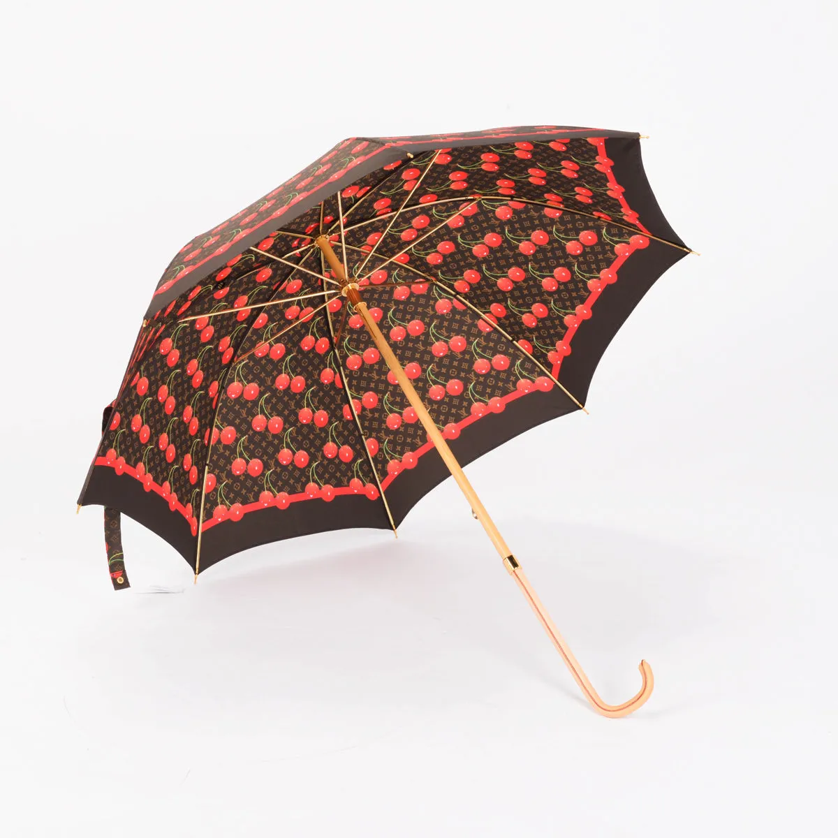 Louis Vuitton Monogram Cerises Takashi Murakami Umbrella