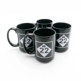 M22 CERAMIC MUG SET OF FOUR