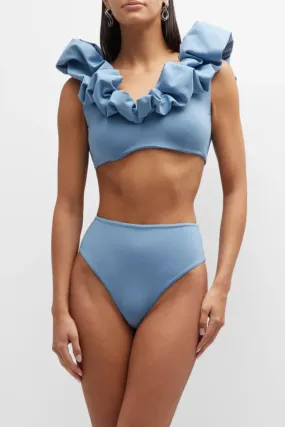 Maygel Coronel - Lucila Two Piece - Steel Blue