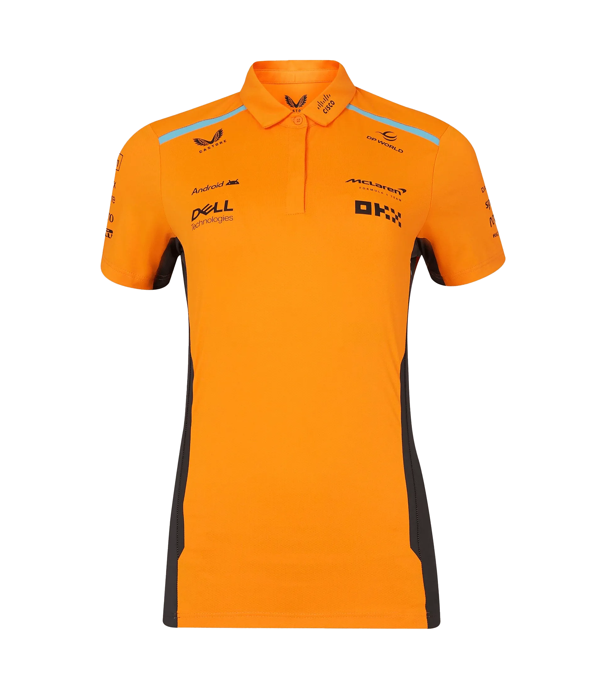 McLaren F1 2024 Women's Team Polo Shirt - Papaya