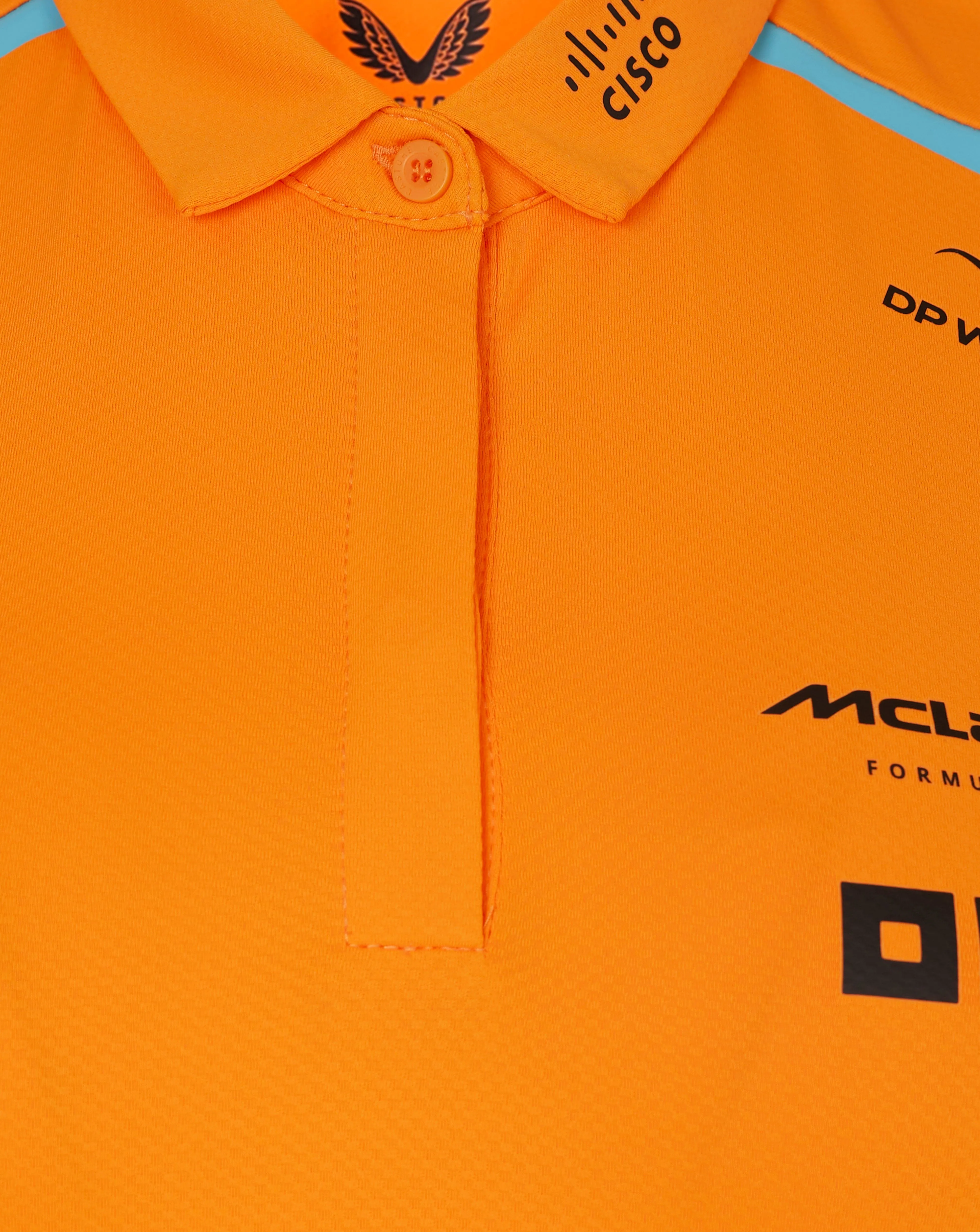 McLaren F1 2024 Women's Team Polo Shirt - Papaya