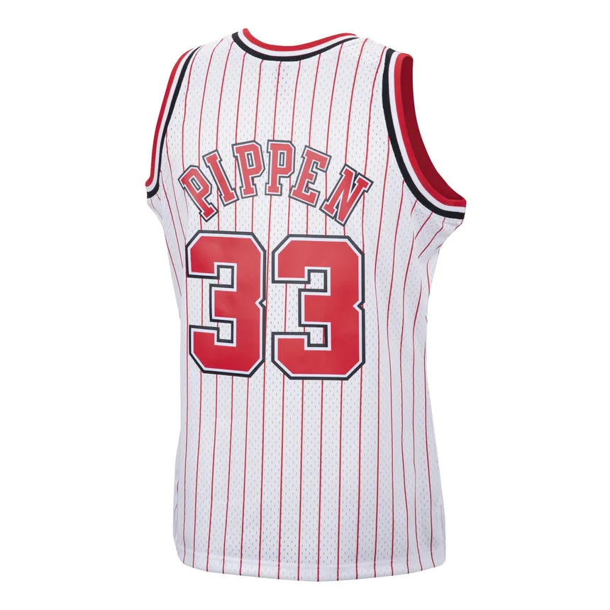 Men's Scottie Pippen Chicago Bulls Mitchell & Ness 1995-96 Hardwood Classics Reload Swingman Jersey - White