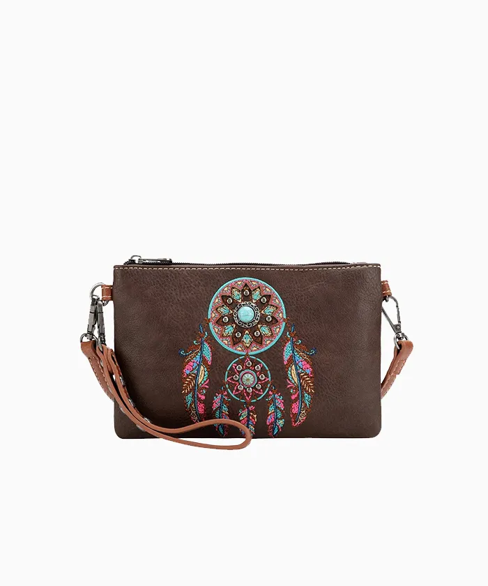 Montana West Dream Catcher Crossbody Clutch