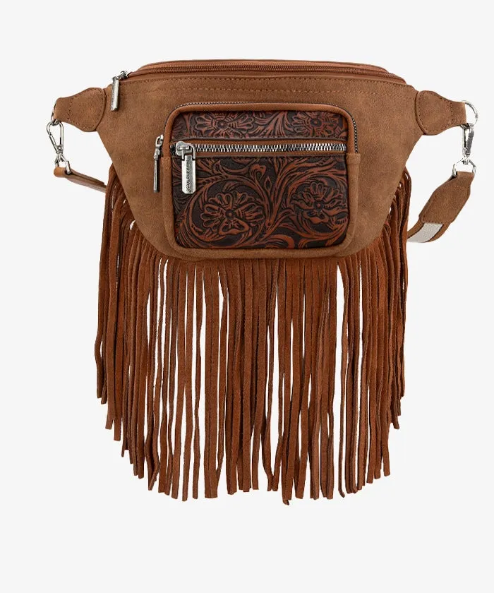 Montana West Fringe Belt Bag