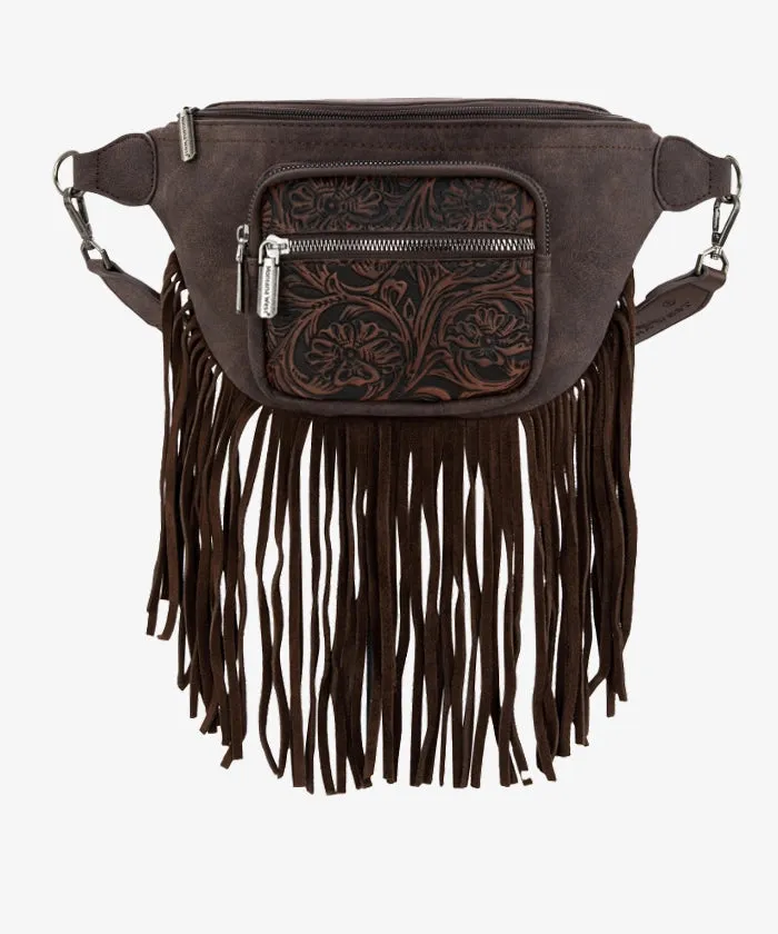 Montana West Fringe Belt Bag