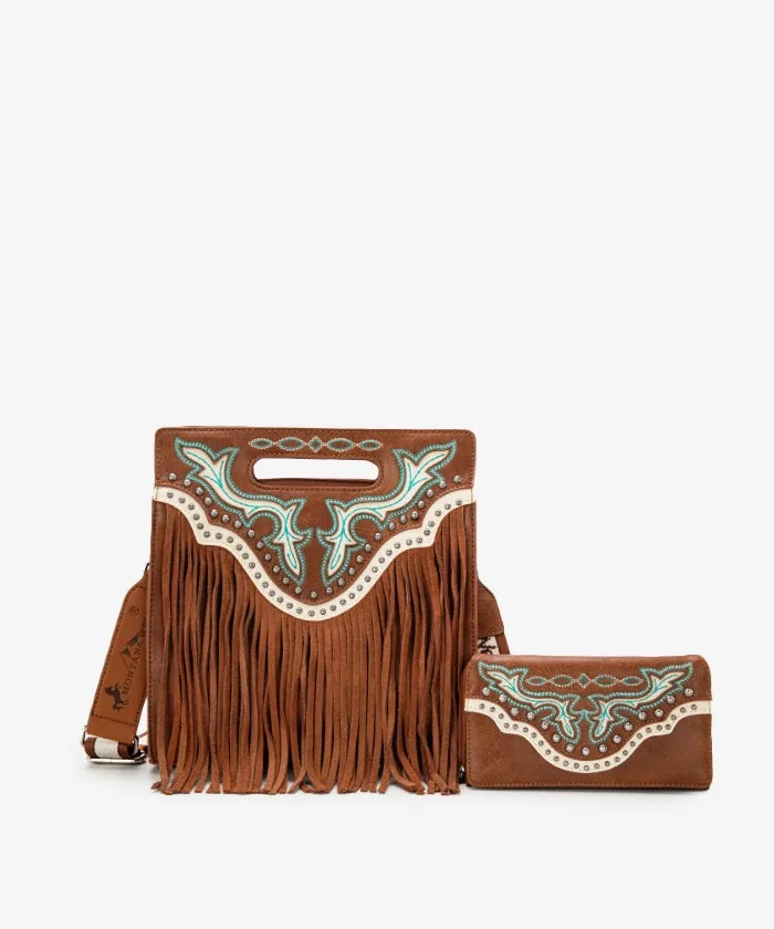 Montana West Fringe Concealed Carry Crossbody Set