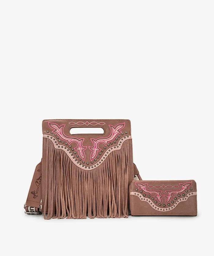 Montana West Fringe Concealed Carry Crossbody Set