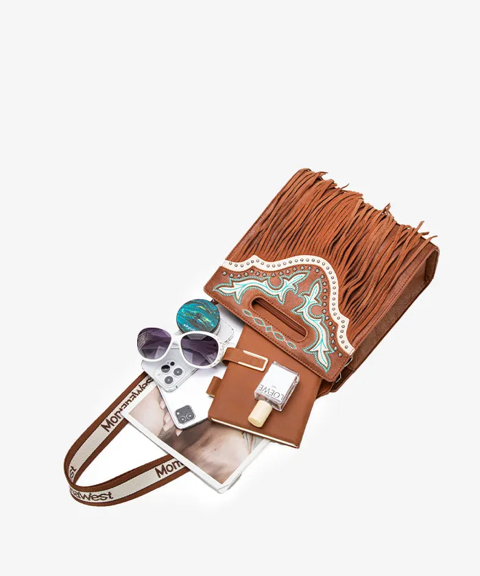 Montana West Fringe Concealed Carry Crossbody Set