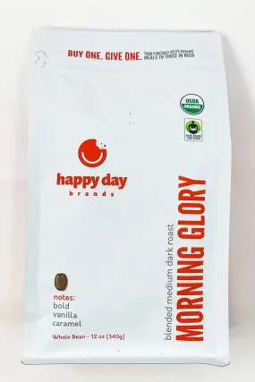 Morning Glory Fairtrade Organic Whole Bean Coffee