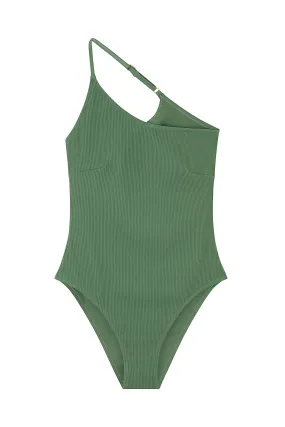 Myrtle Rib Asymmetric One Piece