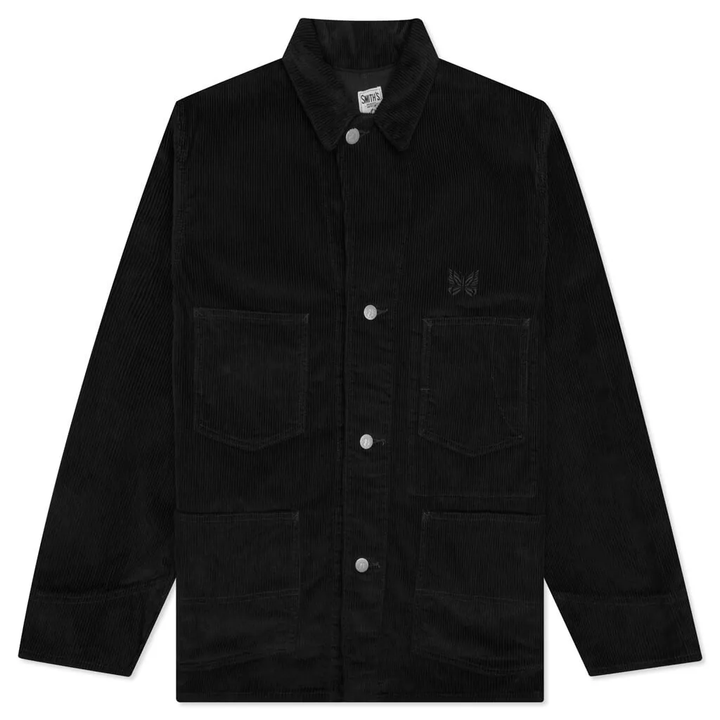 Needles x SMITH'S Coverall 8W Corduroy - Black