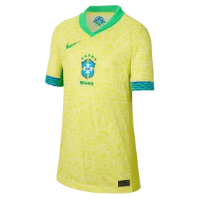 Nike Brazil 2024 Youth Home Jersey