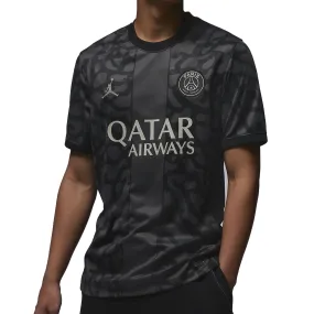 Nike Men's PSG 2023/24 Third Jersey Black/Stone