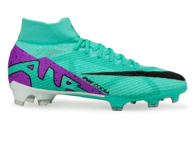 Nike Men's Zoom Mercurial Superfly 9 Pro FG Turquoise/Black/Purple