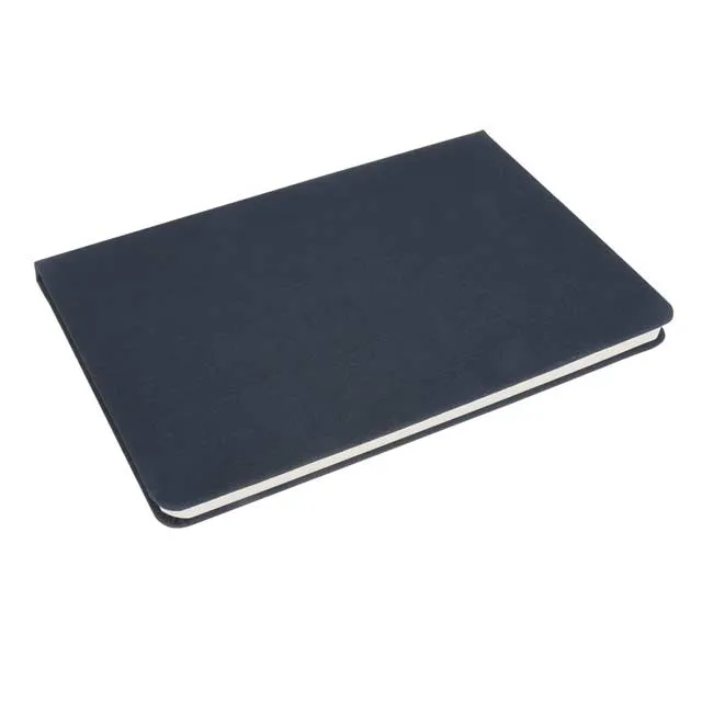 ORSHA - SANTHOME A5 rPET & FSC Certified Notebook - Navy Blue (Anti-Microbial)