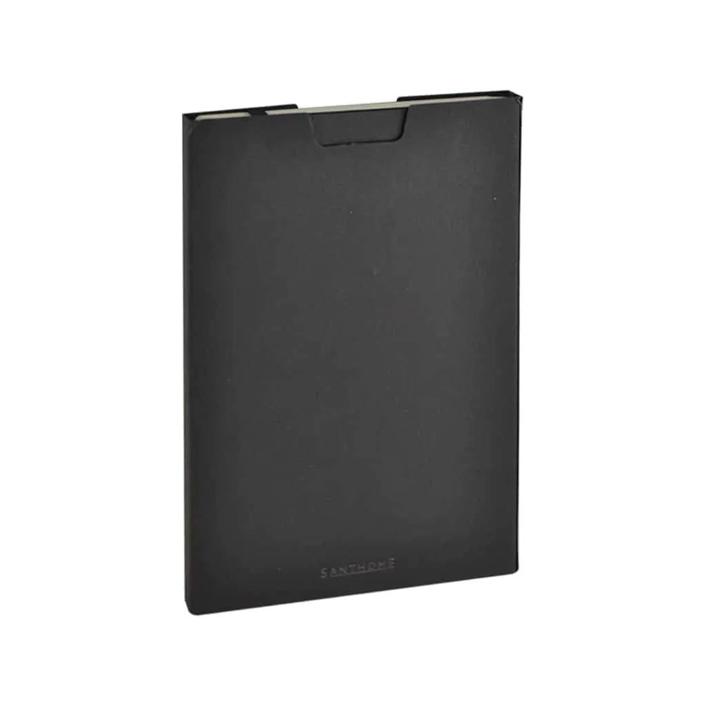 ORSHA - SANTHOME A5 rPET & FSC Certified Notebook - Navy Blue (Anti-Microbial)