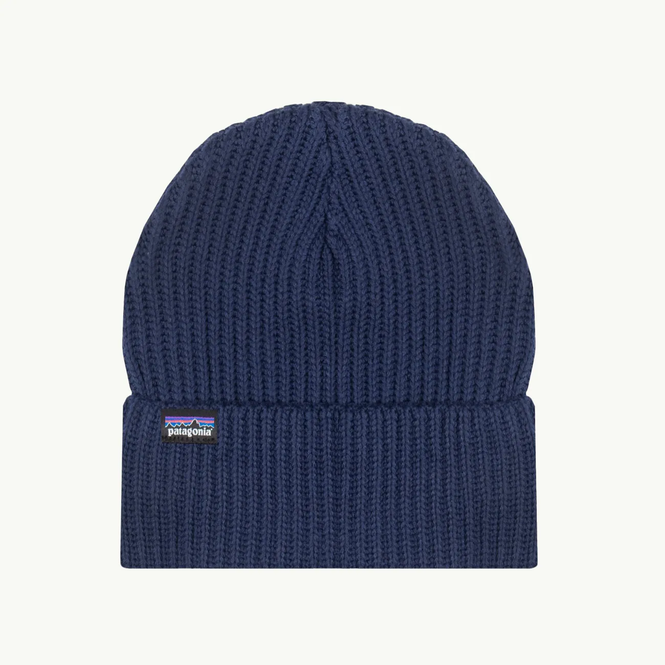 Patagonia Fishermans Rolled Beanie - Navy Blue