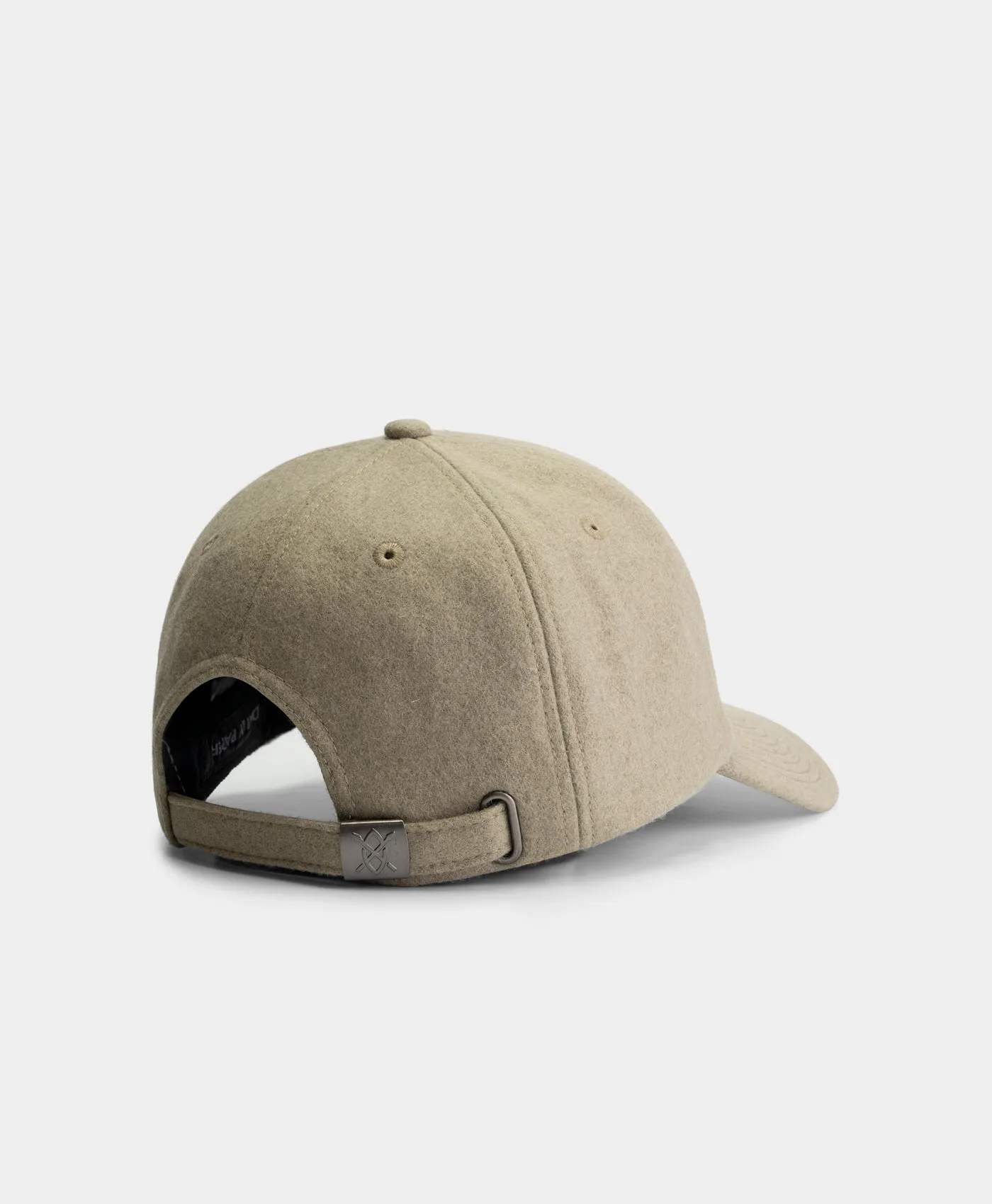 Pelican Beige Logo Wool Cap