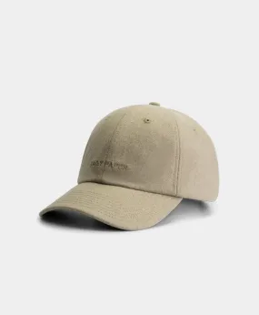 Pelican Beige Logo Wool Cap