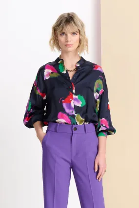 POM Blouse Violets