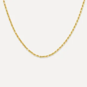 Premium Gold Rope Chain - 2.5mm