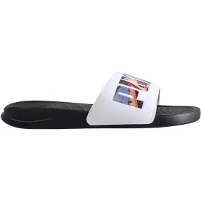 Puma Popcat Ukiyoe Mens White/Black Sliders