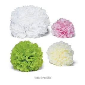 "Celebration Peonies" Tissue Paper Flowers - Small Candy Apple Green (Pack of 6)