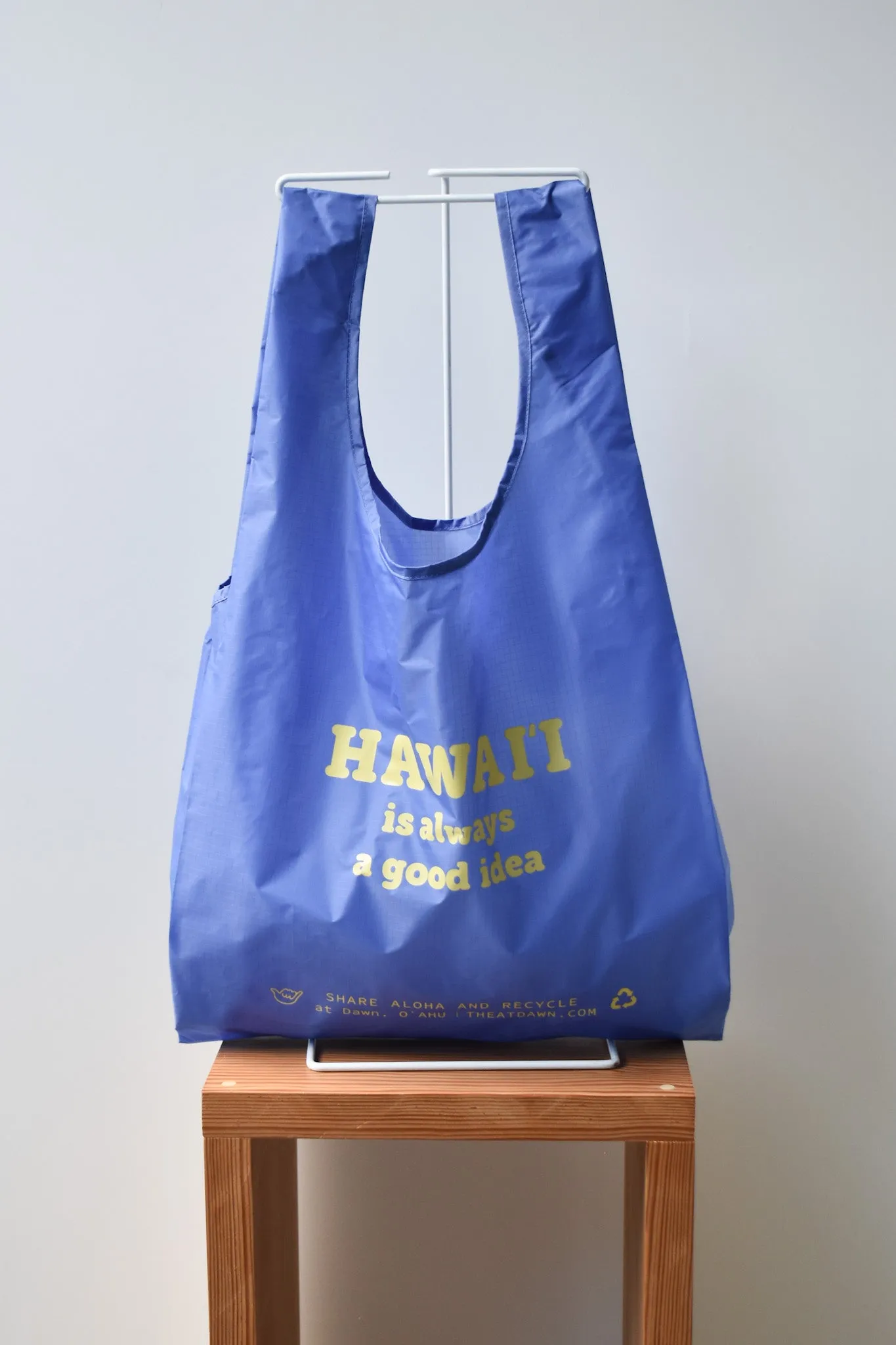 "Hawaii" Standard Baggu - Pansy Blue